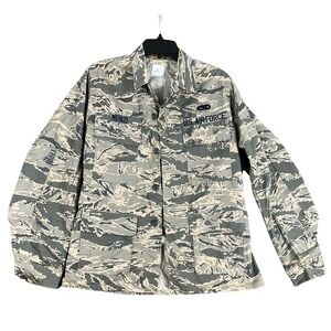 US Air‎ Force 34R Camo Utility Jacket Military Core Tactical Street Edit combat